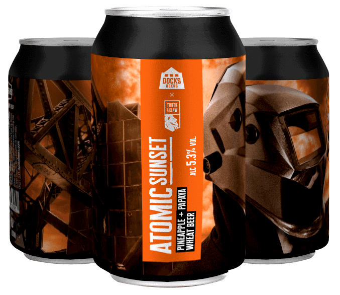 Atomic Sunset by Docks Beers