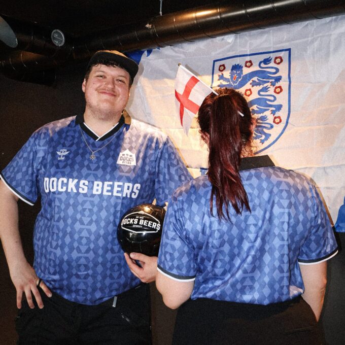docks beers football shirt 2026 icarus dan and katherine