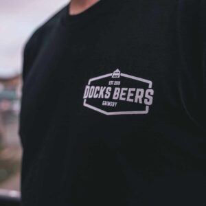 Docks beers black t shirt