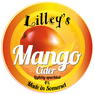 Lilley's Mango Cider badge