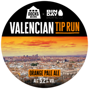 Docks Beers x Bin Day Brewing Co - Valencian Tip Run Orange Pale Ale