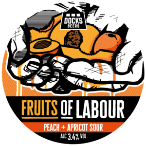 Docks Beers - Fruits of Labour Peach + Apricot Sour