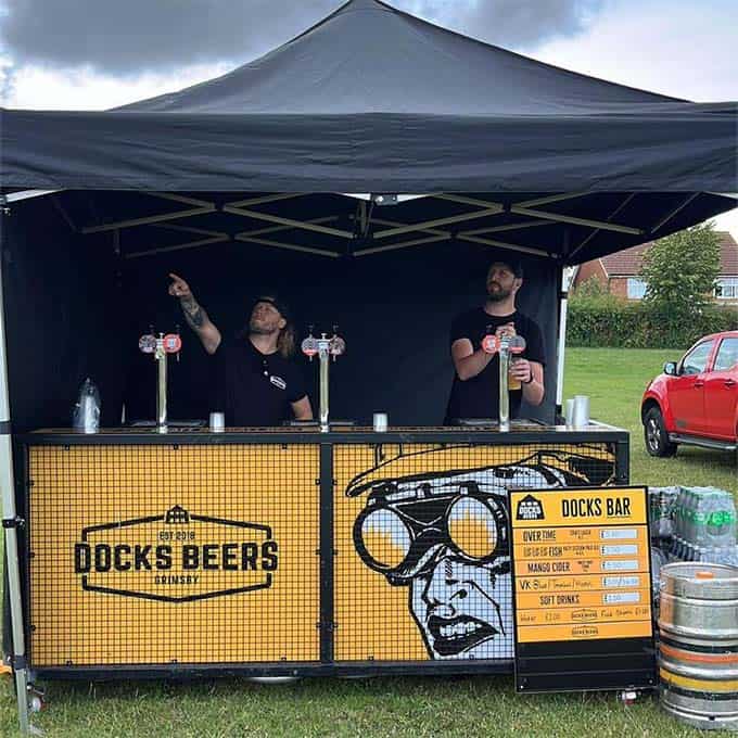 Docks Beers Outbound events Mobile Bar