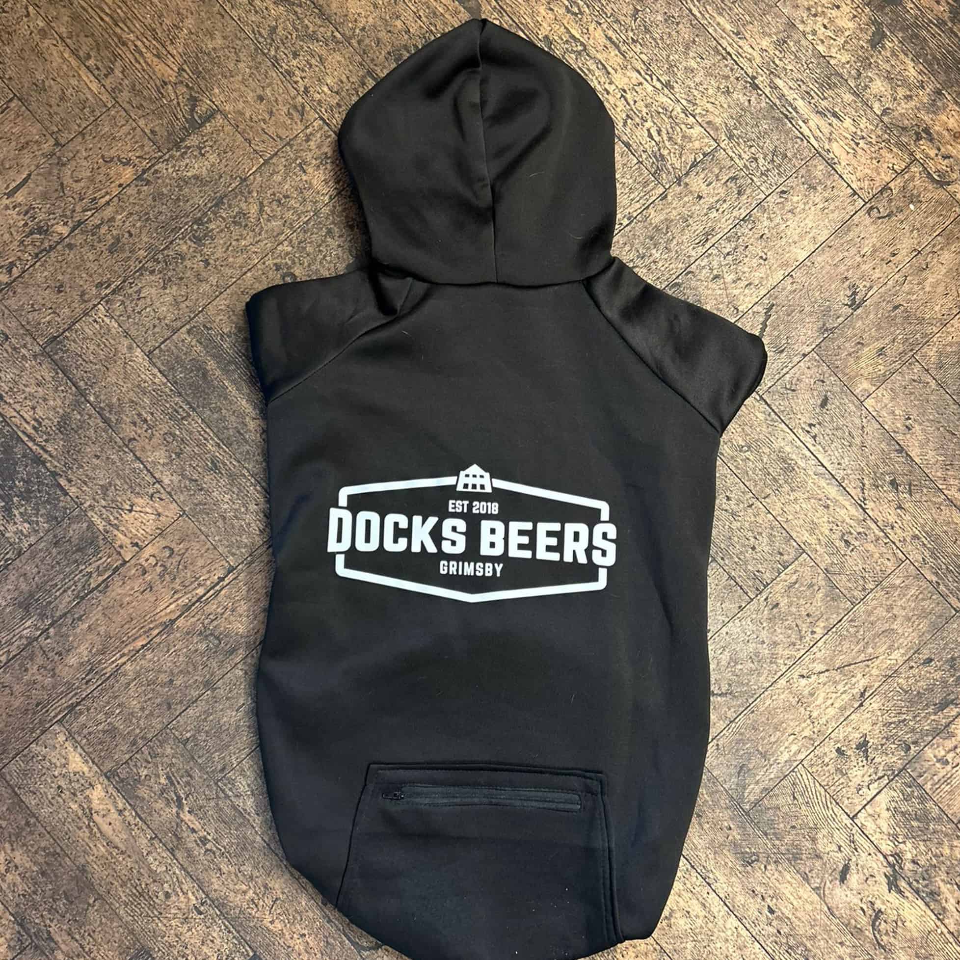 Docks Beers Logo Dog Hoodie Products Clothing