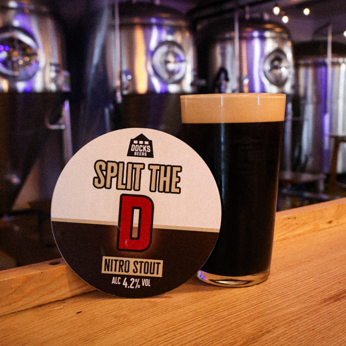 split the d docks beers nitro stout